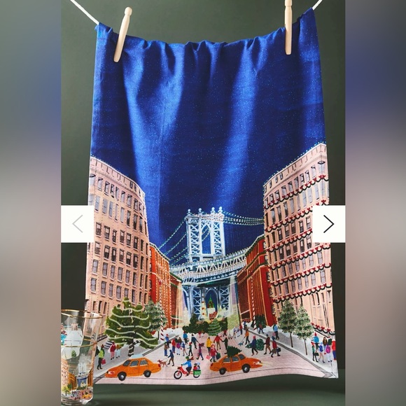 Anthropologie Other - NWT Anthropologie Holiday in the city dish towel in New York